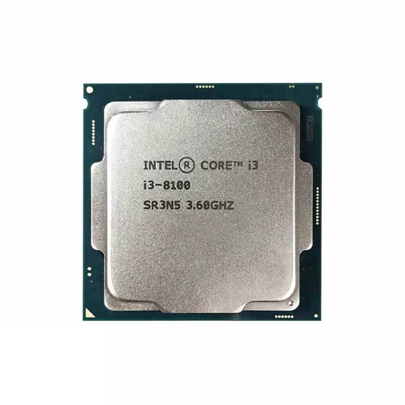 پردازنده اینتل intel core i3-8100 - استوک